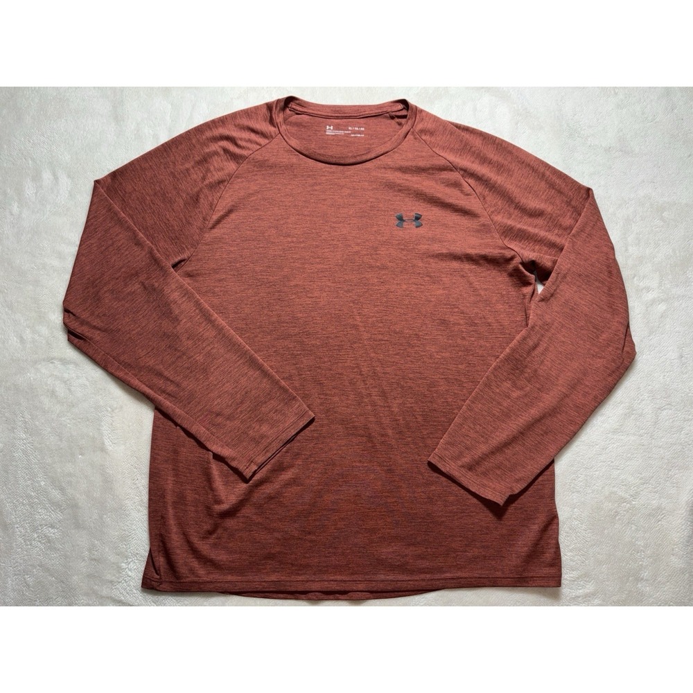 Under Armour Long Sleeve Heat Gear Men's Size XL Loose Fit Shirt - Picture 2 of 7